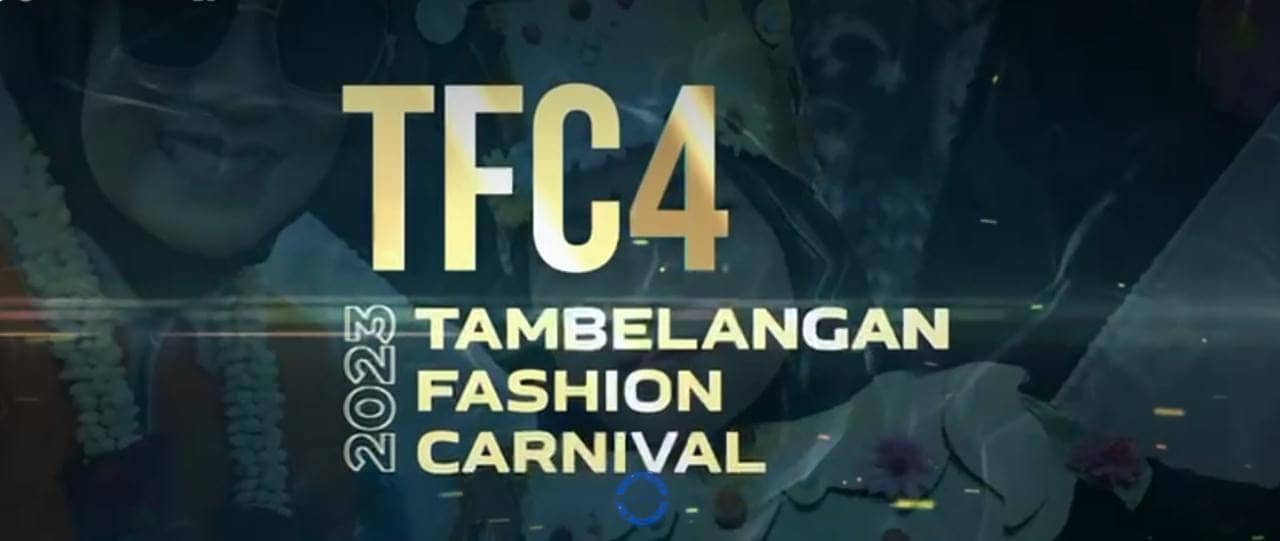 Tambelangan Fashion Carnival #4 dengan tema "Anyaman Aesthetic Costum"