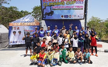 Wall Climbing Competition Bupati Sampang Cup 2023, Memunculkan Bakat Panjat Tebing Muda