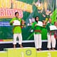 Foto Atlet Cabor Kurash Sampang, Sindiatus Soleha memuncaki podium dengan menyabet medali emas pada nomor pertandingan kelas 44 Kg Putri